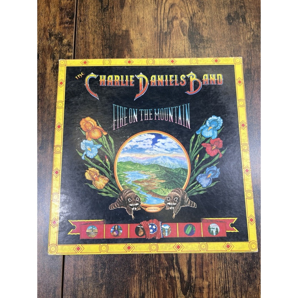 Charlie Daniels Band Fire On the Mountain 1974 Vinyl LP Epic PE 34365
